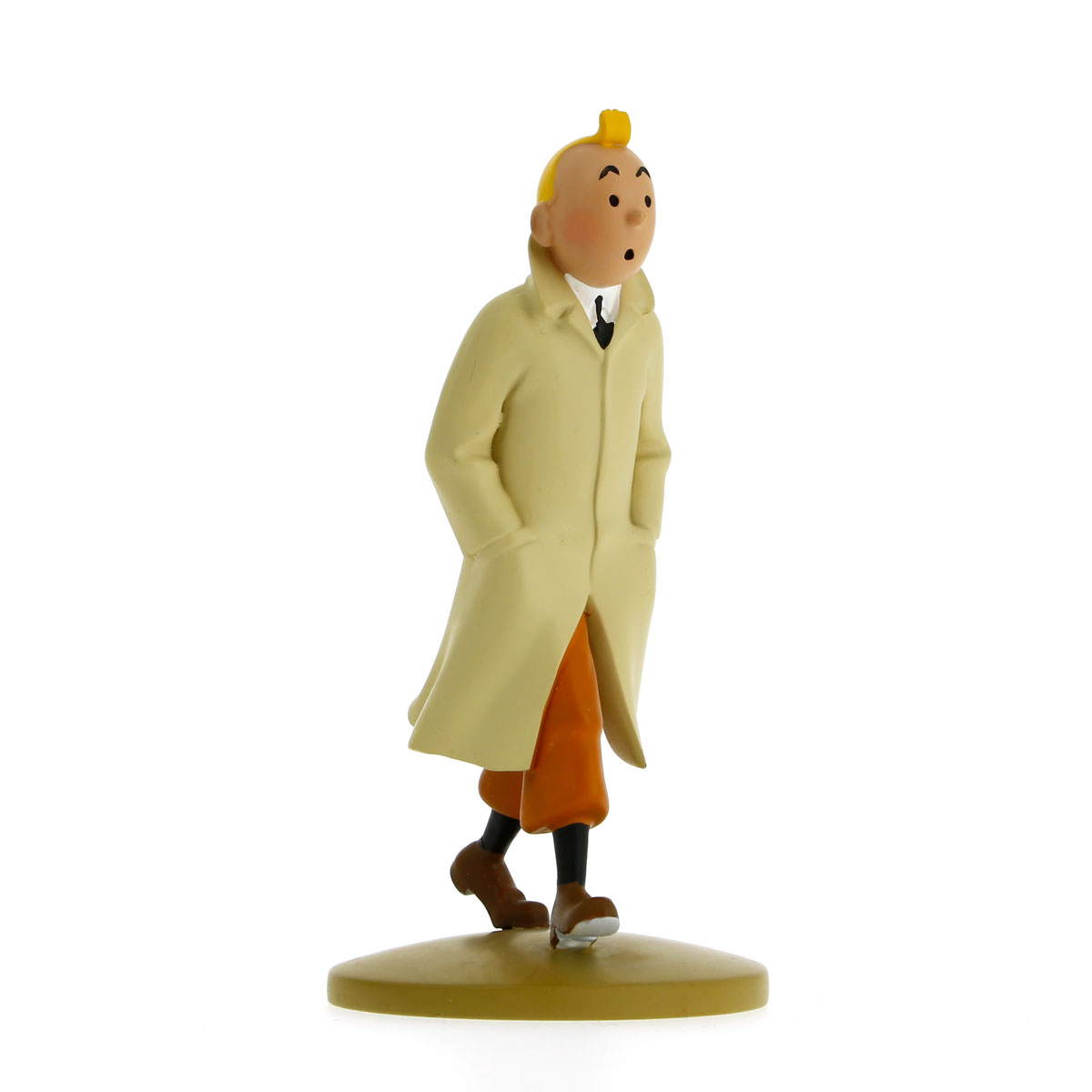Tintin - Figurine Résine Moulinsart - Tintin dans son fauteuil