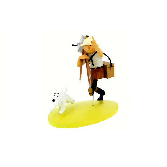 Figura - Tintin - Statuette Moulinsart 45992 - Tintin et Milou en route -  (1) - resina - Catawiki